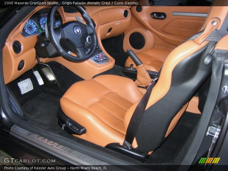 Cuoio (Saddle) Interior - 2006 GranSport Spyder 