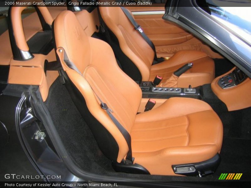  2006 GranSport Spyder Cuoio (Saddle) Interior
