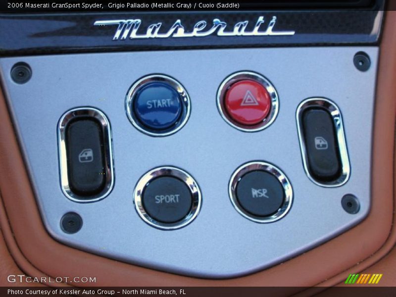 Controls of 2006 GranSport Spyder