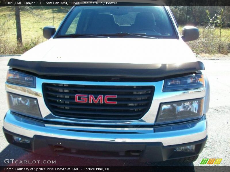 Silver Birch Metallic / Pewter 2005 GMC Canyon SLE Crew Cab 4x4