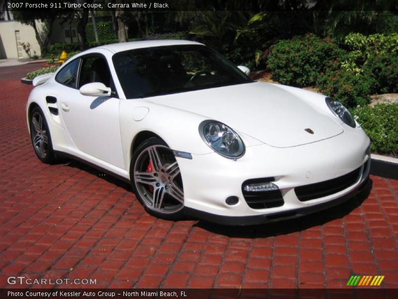 Front 3/4 View of 2007 911 Turbo Coupe