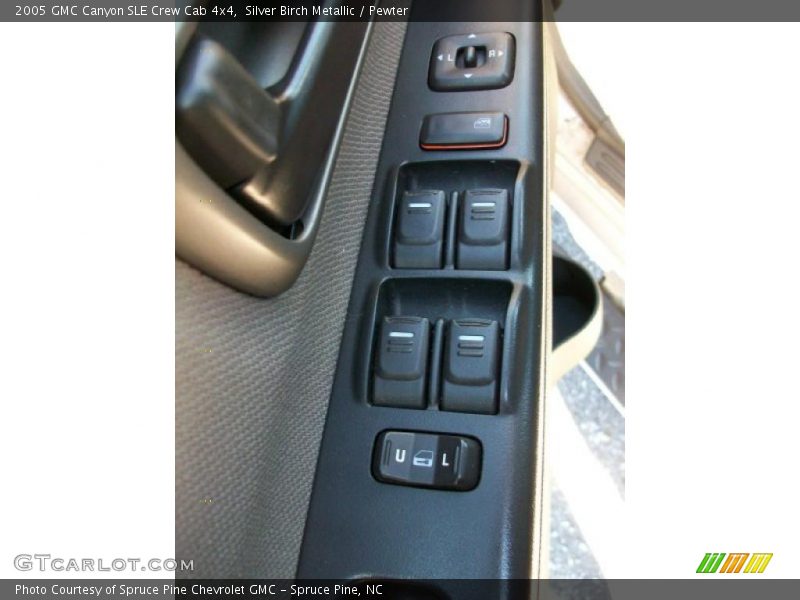 Silver Birch Metallic / Pewter 2005 GMC Canyon SLE Crew Cab 4x4