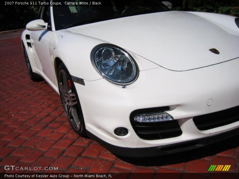 Carrara White / Black 2007 Porsche 911 Turbo Coupe