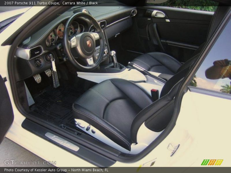  2007 911 Turbo Coupe Black Interior