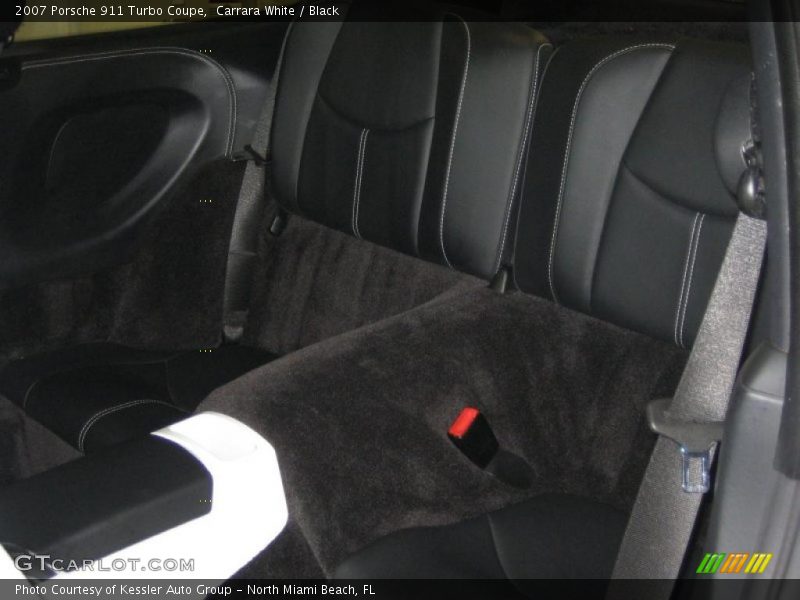 Carrara White / Black 2007 Porsche 911 Turbo Coupe