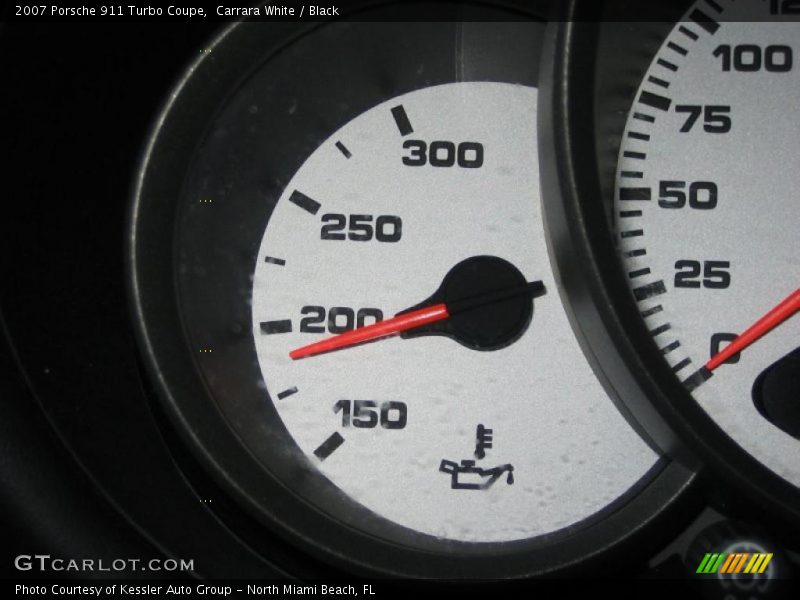 Carrara White / Black 2007 Porsche 911 Turbo Coupe