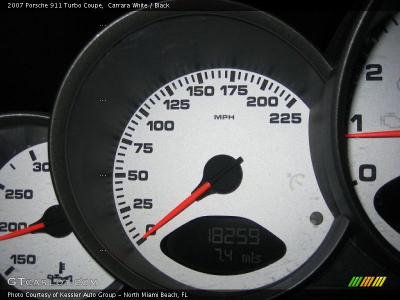 Carrara White / Black 2007 Porsche 911 Turbo Coupe
