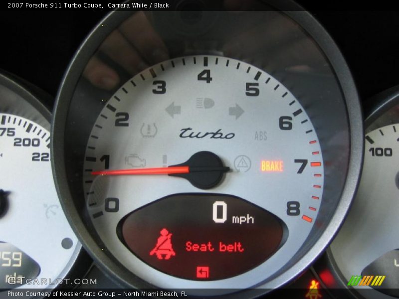  2007 911 Turbo Coupe Turbo Coupe Gauges