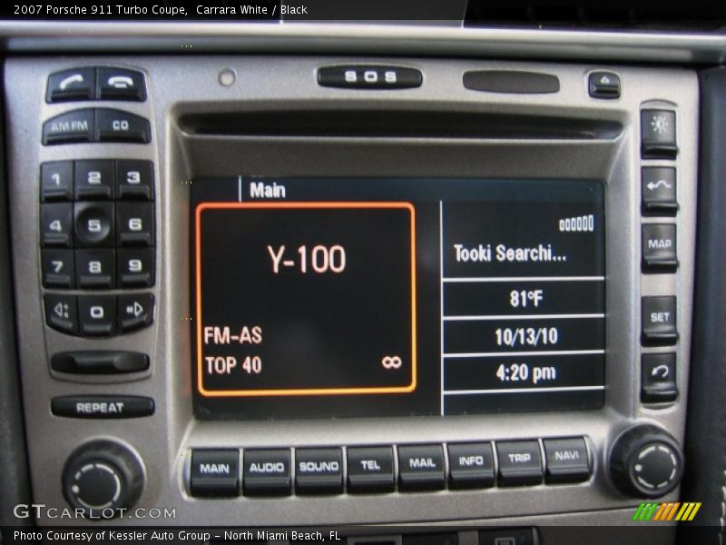 Carrara White / Black 2007 Porsche 911 Turbo Coupe