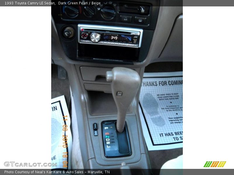  1993 Camry LE Sedan 4 Speed Automatic Shifter