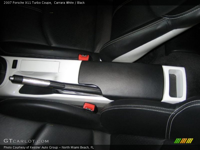 Carrara White / Black 2007 Porsche 911 Turbo Coupe
