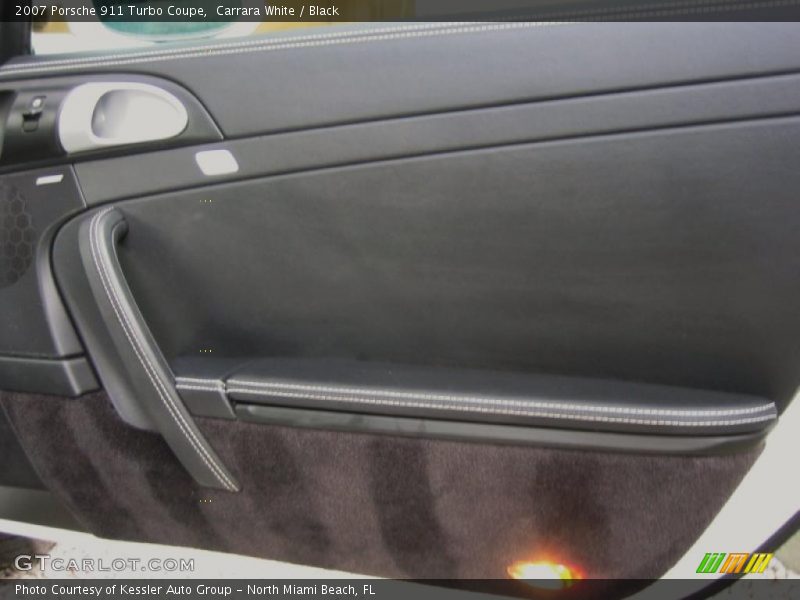 Carrara White / Black 2007 Porsche 911 Turbo Coupe