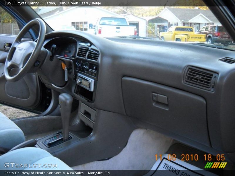  1993 Camry LE Sedan Beige Interior