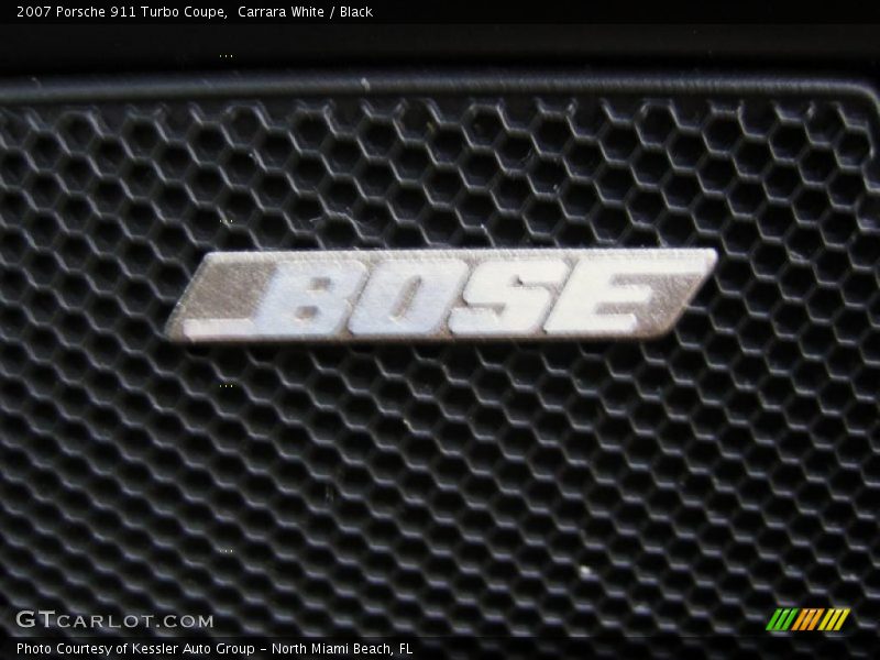 Carrara White / Black 2007 Porsche 911 Turbo Coupe