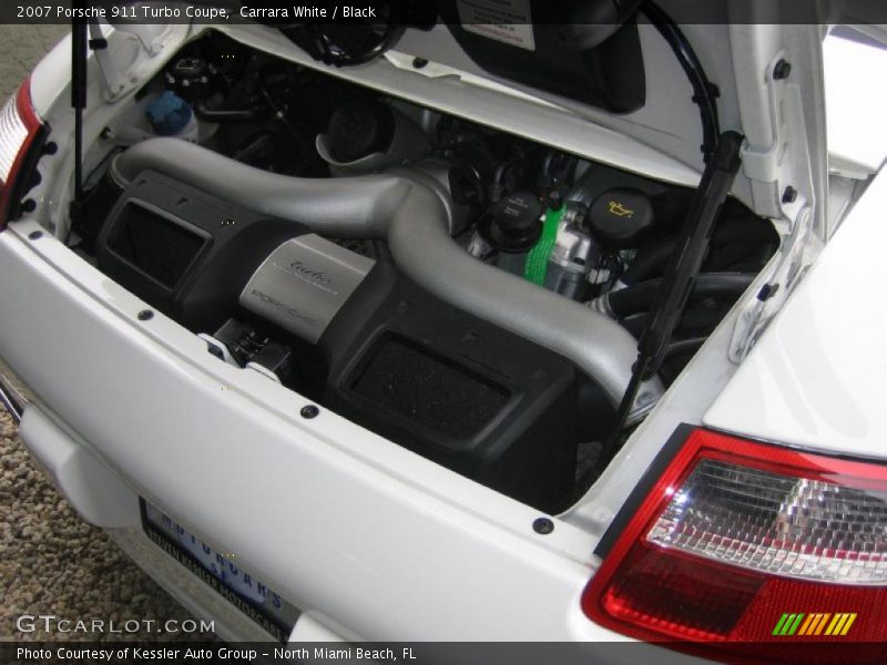 Carrara White / Black 2007 Porsche 911 Turbo Coupe