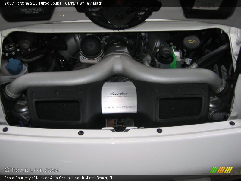  2007 911 Turbo Coupe Engine - 3.6 Liter Twin-Turbocharged DOHC 24V VarioCam Flat 6 Cylinder