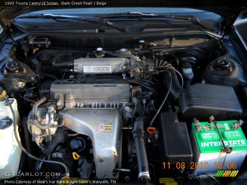  1993 Camry LE Sedan Engine - 2.2 Liter DOHC 16-Valve 4 Cylinder