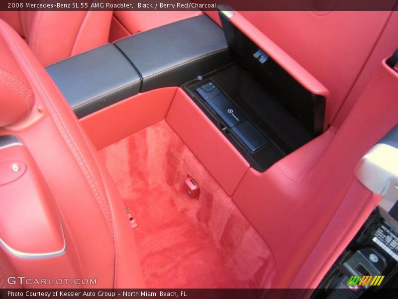  2006 SL 55 AMG Roadster Berry Red/Charcoal Interior