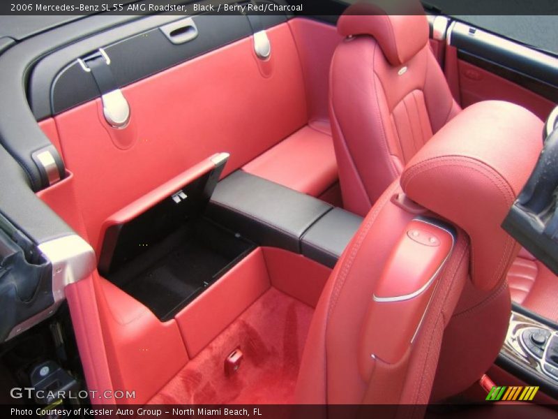  2006 SL 55 AMG Roadster Berry Red/Charcoal Interior