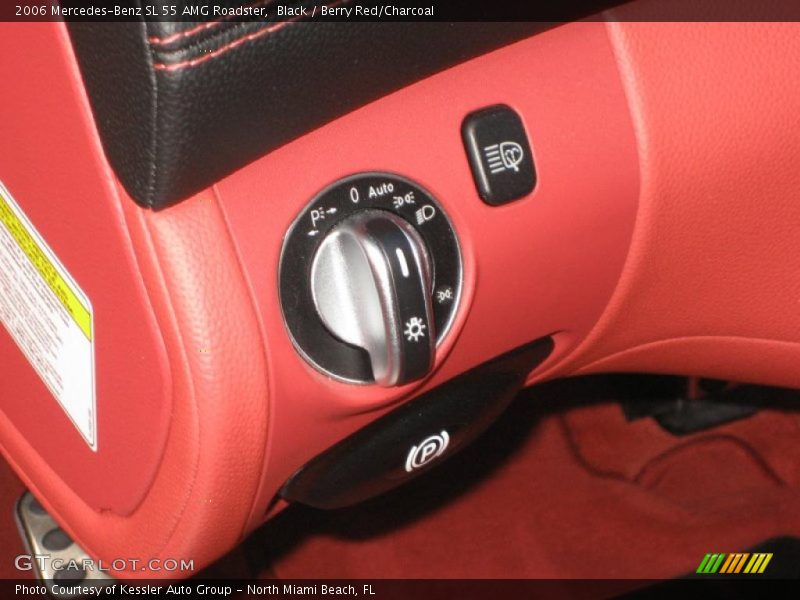 Controls of 2006 SL 55 AMG Roadster