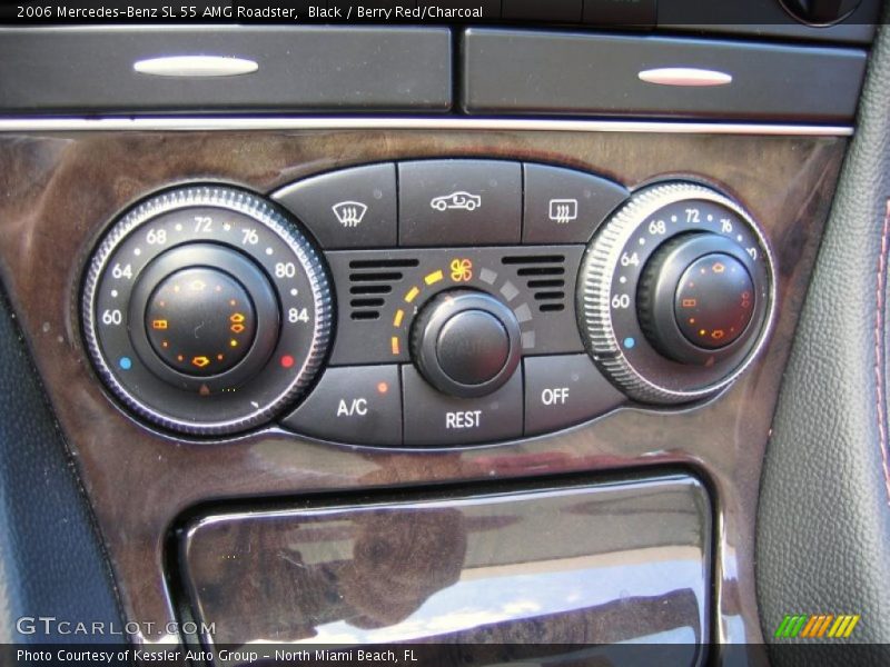 Controls of 2006 SL 55 AMG Roadster