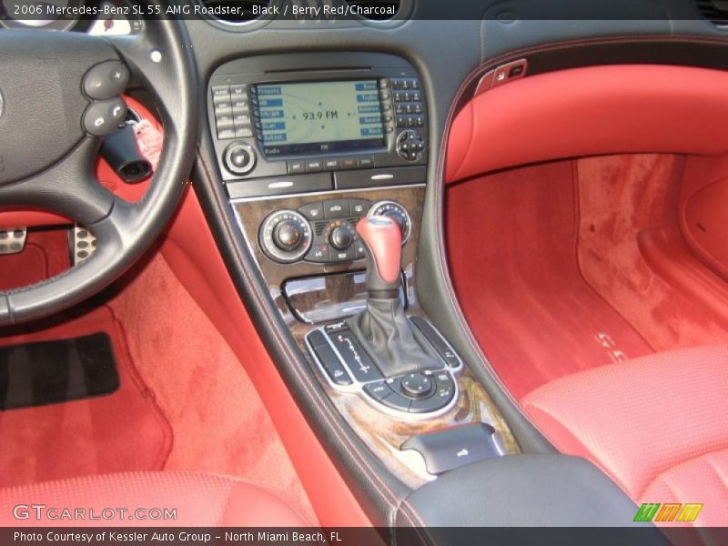 Controls of 2006 SL 55 AMG Roadster