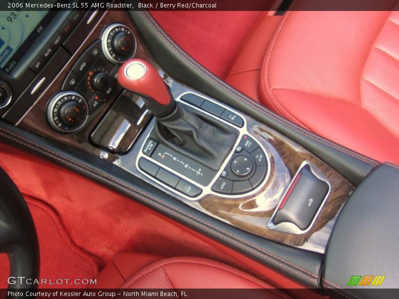 Controls of 2006 SL 55 AMG Roadster