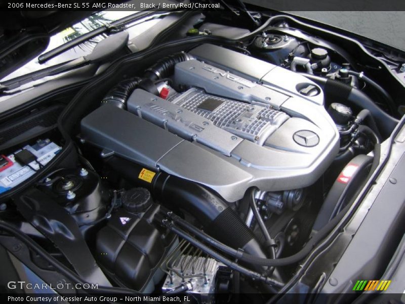  2006 SL 55 AMG Roadster Engine - 5.4 Liter AMG Supercharged SOHC 24-Valve V8