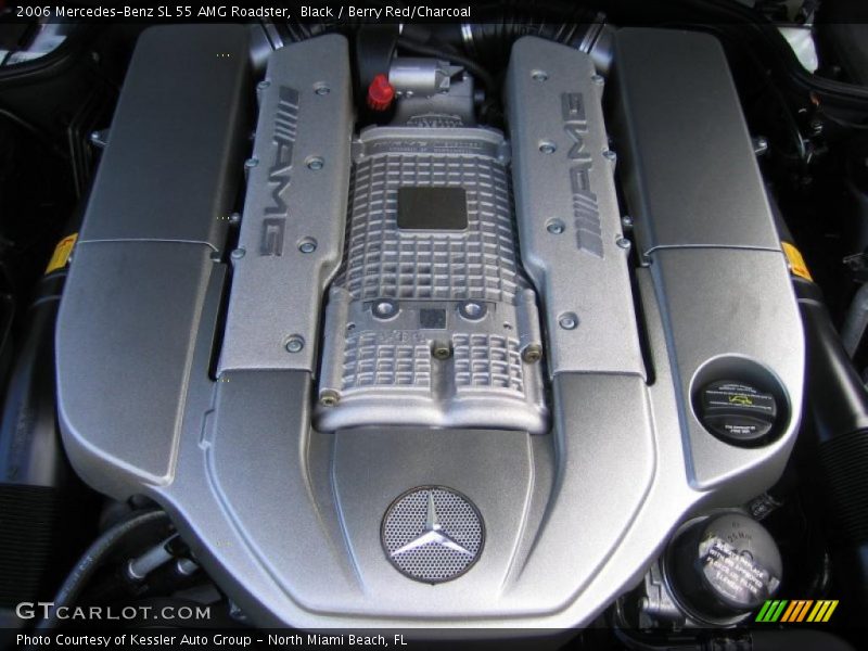  2006 SL 55 AMG Roadster Engine - 5.4 Liter AMG Supercharged SOHC 24-Valve V8