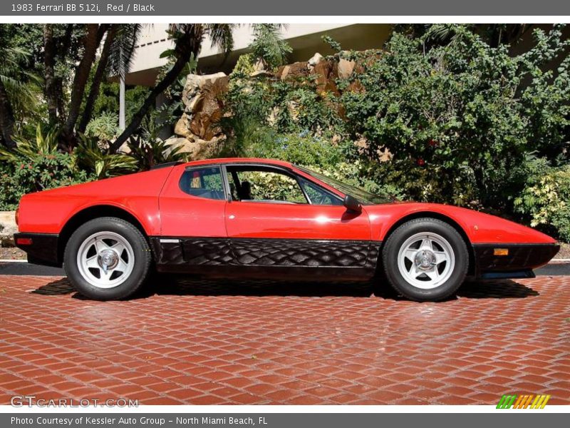 Red / Black 1983 Ferrari BB 512i