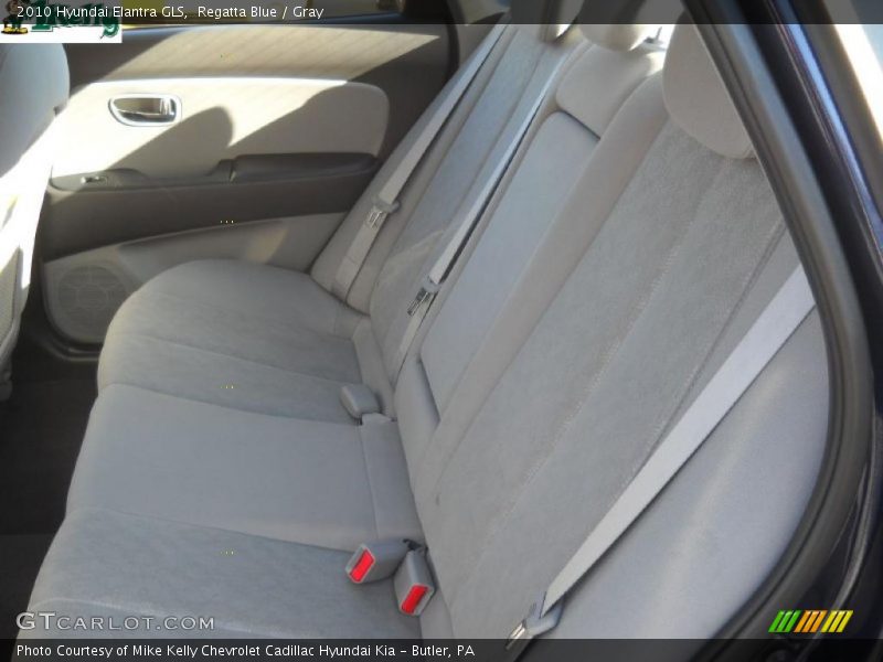 Regatta Blue / Gray 2010 Hyundai Elantra GLS