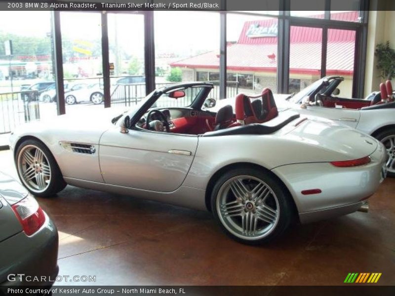  2003 Z8 Alpina Roadster Titanium Silver Metallic
