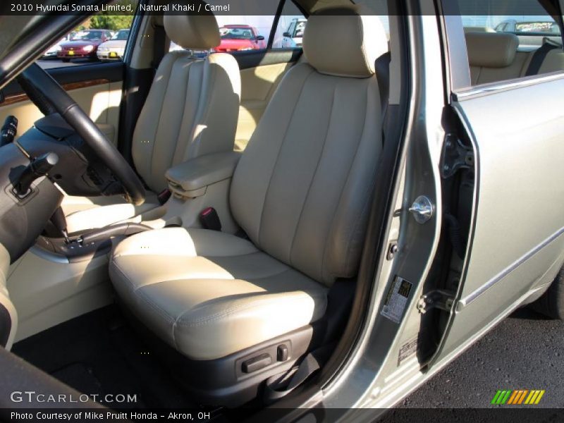 Natural Khaki / Camel 2010 Hyundai Sonata Limited