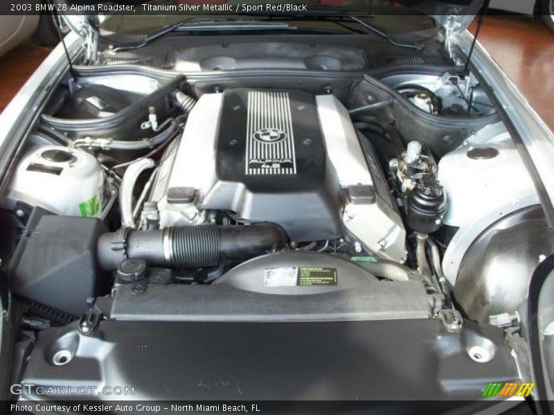  2003 Z8 Alpina Roadster Engine - 4.8 Liter Alpina DOHC 32-Valve VVT V8