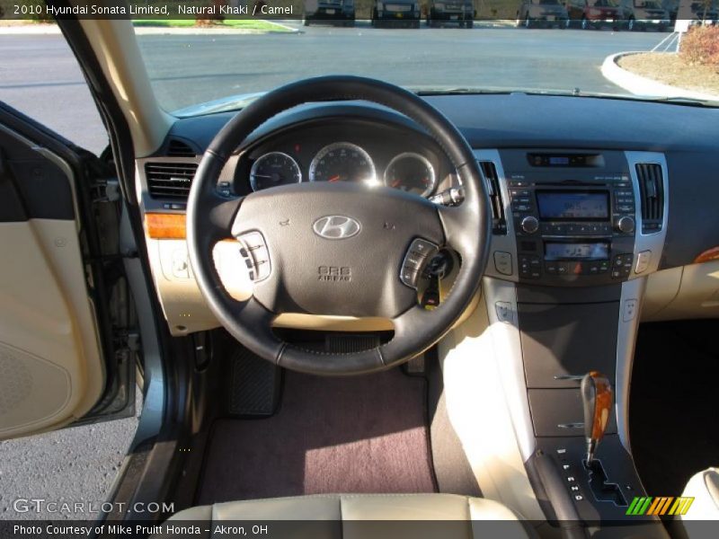Natural Khaki / Camel 2010 Hyundai Sonata Limited