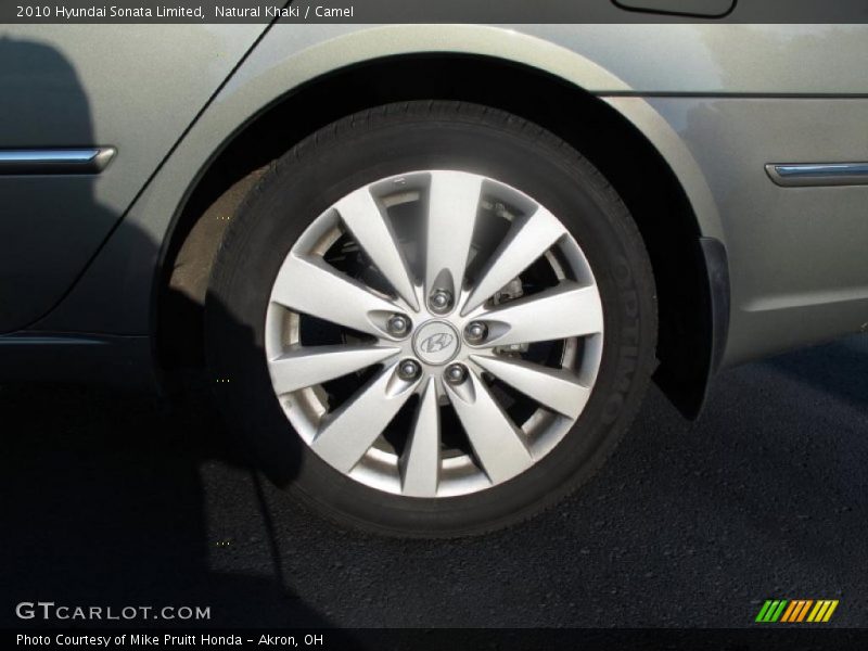 Natural Khaki / Camel 2010 Hyundai Sonata Limited
