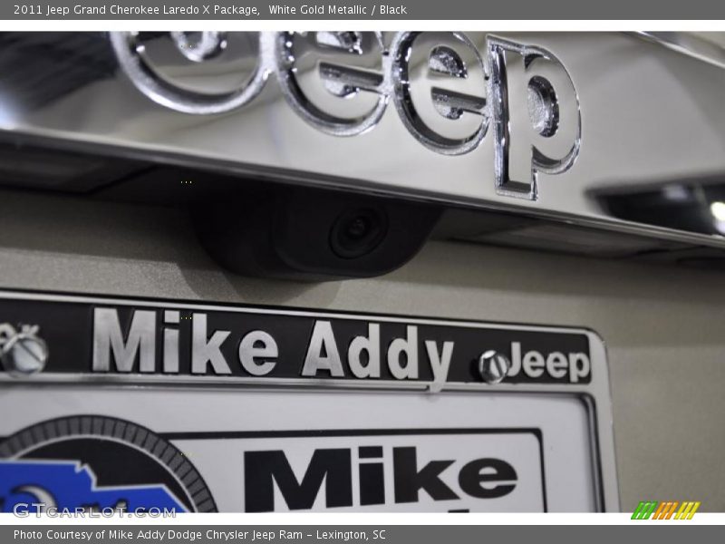 White Gold Metallic / Black 2011 Jeep Grand Cherokee Laredo X Package