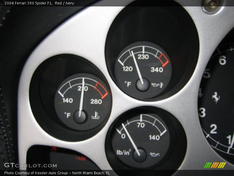  2004 360 Spider F1 Spider F1 Gauges