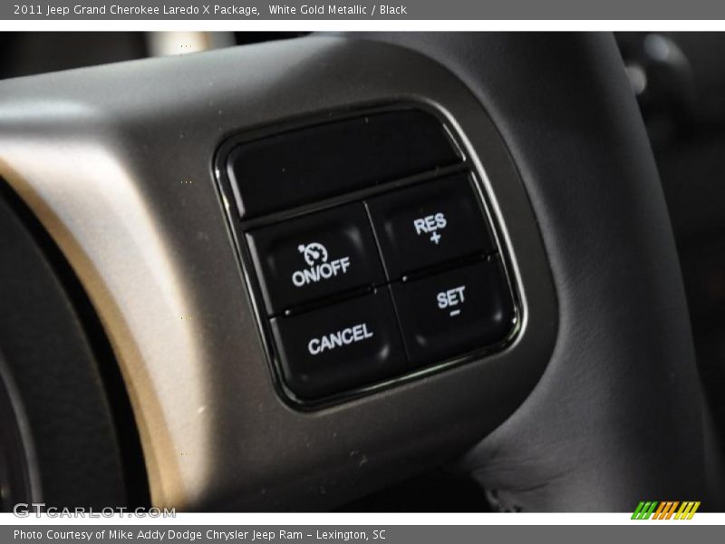 White Gold Metallic / Black 2011 Jeep Grand Cherokee Laredo X Package