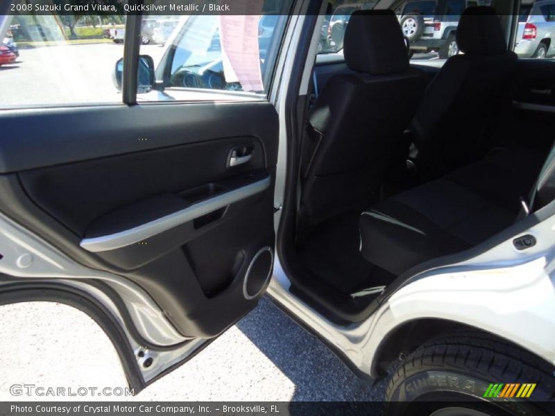 Quicksilver Metallic / Black 2008 Suzuki Grand Vitara