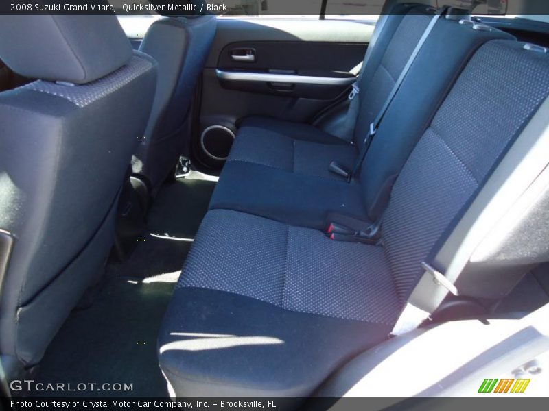 Quicksilver Metallic / Black 2008 Suzuki Grand Vitara