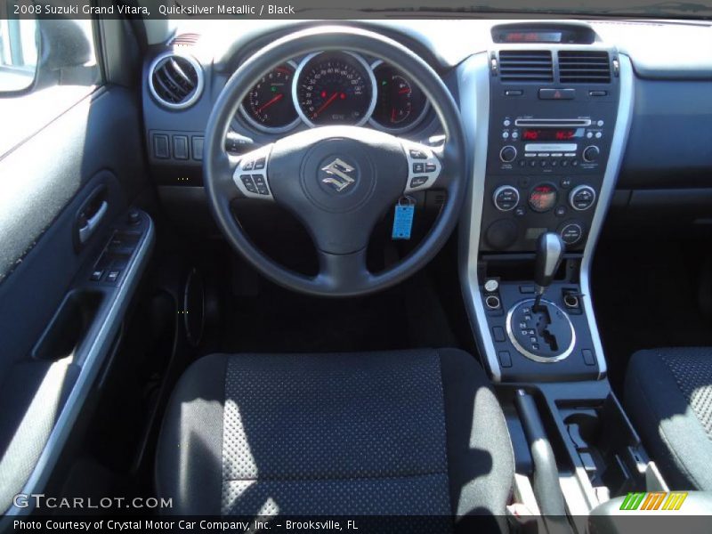 Quicksilver Metallic / Black 2008 Suzuki Grand Vitara