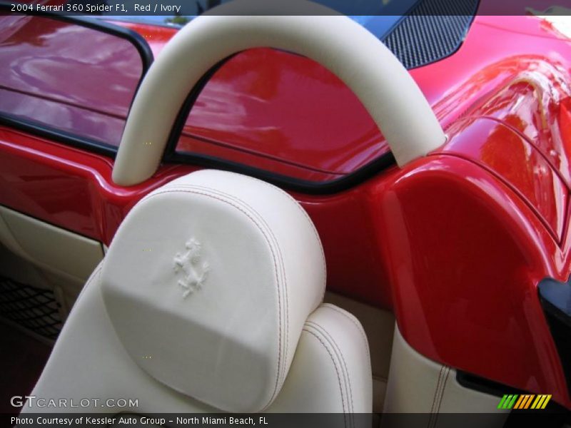  2004 360 Spider F1 Ivory Interior