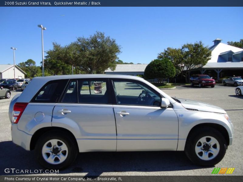 Quicksilver Metallic / Black 2008 Suzuki Grand Vitara