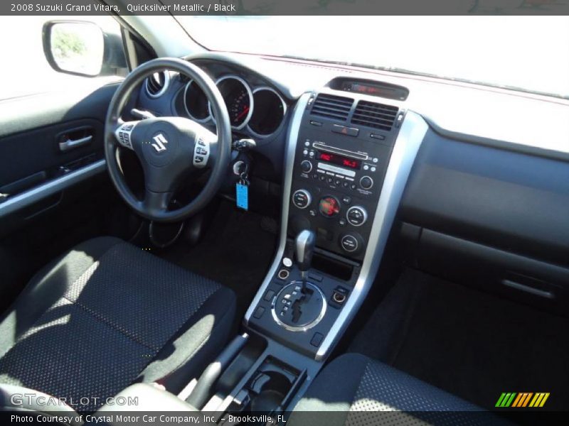 Quicksilver Metallic / Black 2008 Suzuki Grand Vitara