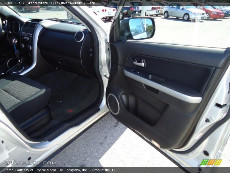 Quicksilver Metallic / Black 2008 Suzuki Grand Vitara