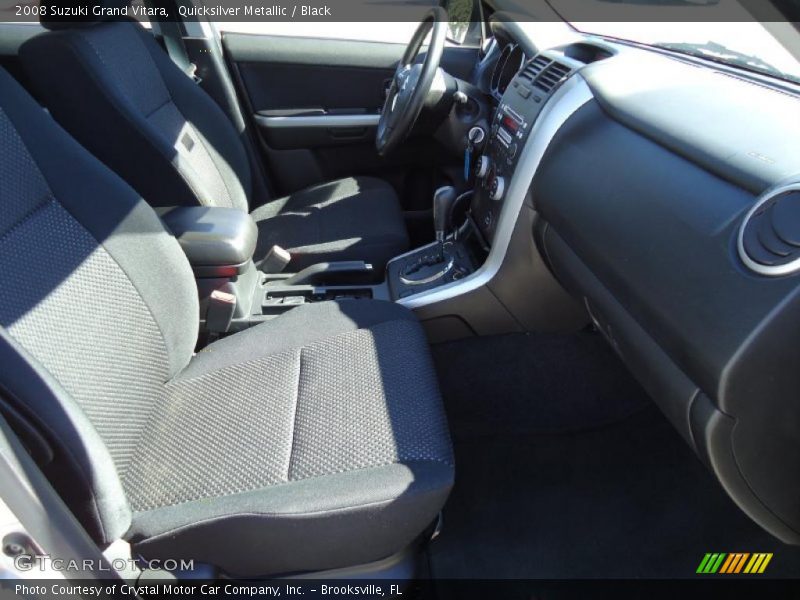 Quicksilver Metallic / Black 2008 Suzuki Grand Vitara