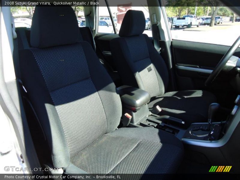 Quicksilver Metallic / Black 2008 Suzuki Grand Vitara