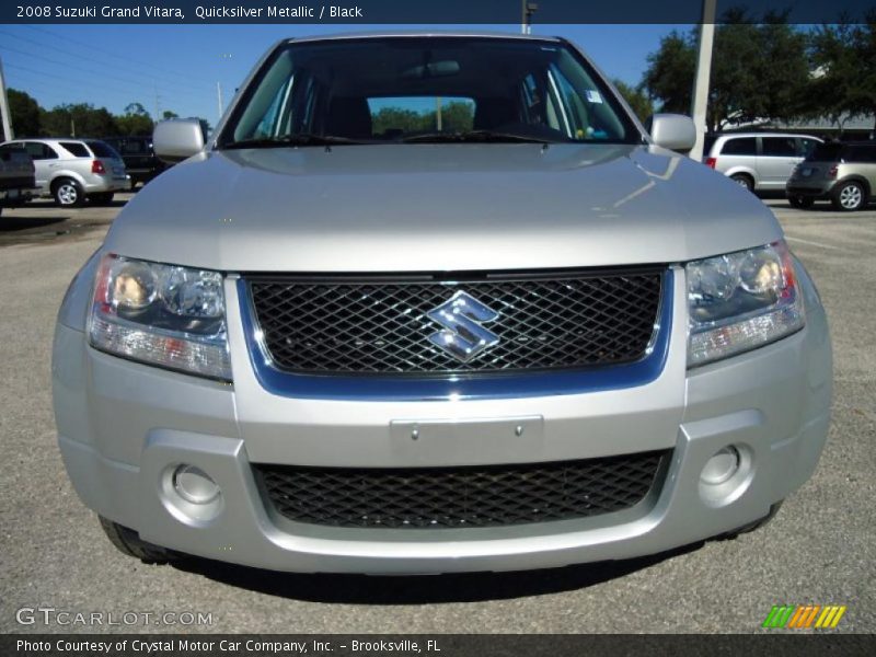 Quicksilver Metallic / Black 2008 Suzuki Grand Vitara