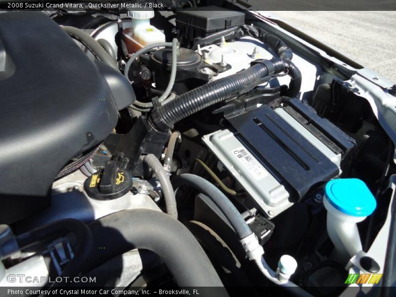 Quicksilver Metallic / Black 2008 Suzuki Grand Vitara